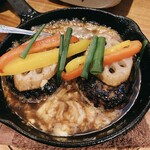 Ippin Ryourihito Shina - ハンバーグ(テリヤキチーズ)