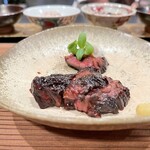 中津をにく - 和牛さがり山椒たれ焼き