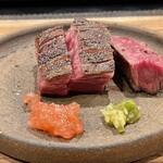 中津をにく - ハラミ炭藁焼き