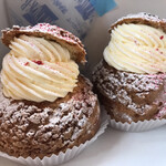 CHOUX - バニラフランボワーズシュークリーム（期間限定 2021年12月16日〜25日）