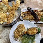 豊野丼 - 秋刀魚と真鱈白子と