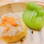 船橋 蔭虎 - 手前は蟹奥は海鮮ぷりぷり熱々旨し^ - ^