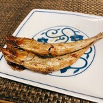 鮮魚 菜菜魚魚 - いわし干(1匹食べちゃった…)