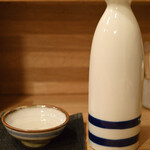 千代娘 - 熱燗2合（千代娘　本醸造）