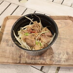 どさんこマルシェ - 「ラム肉のジンギスカン丼」