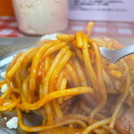 スパゲッティーのパンチョ - ナポリタン（並盛）760円  麺 