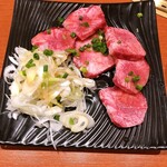 焼肉金波 - ネギ塩牛タン