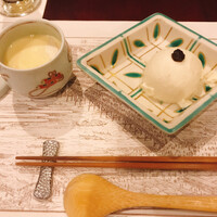 韻松亭 - 寄せ豆腐、茶碗蒸し