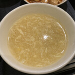麒麟菜館  - 卵スープ