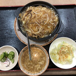 鴻運 - フカヒレあんかけチャーハン定食大盛
(税込790円＋100円)