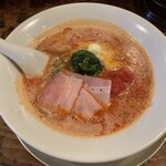 ジャンジャン軒 - トマトラーメンです。（2021年12月）