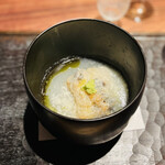 きう - 鰻としゃり、吉野くず餡、吉田牧場チーズ