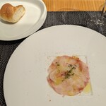 アル・ケッチァーノ  - 海のお皿+パン