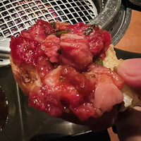 生粋 - ユッケのブルスケッタ