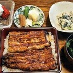 うなぎ 川松 - 鰻重竹3,850円