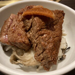 SATOブリアン にごう - ブリ飯（キノコの炊き込みご飯）