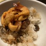 SATOブリアン にごう - ブリ飯（雲丹トッピング）