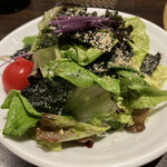 SATOブリアン - 白胡麻と海苔のサラダ