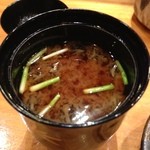 天寿し - 赤出汁