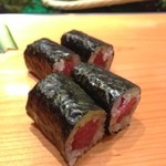 天寿し - 鮪ヅケ鉄火