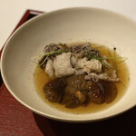 レストラン ウオゼン - ツキノワグマなめことそばのみ