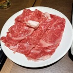 Kisoji - 霜降り肉です