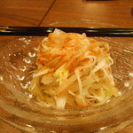 中国四川酒家 蔓山 - ネギとザーサイののあえ物