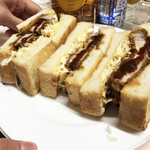 がばちょ - カツサンド（800円）