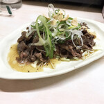 がばちょ - 牛焼きシャブ（850円）