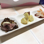 がばちょ - セット（アテ3品+ドリンク1杯/500円）