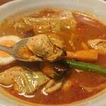 スープカレー マルナ - 冬期限定 牡蠣