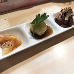 がばちょ - セット（アテ3品+ドリンク1杯/500円）