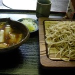 蕎麦喰い処 利めい庵 - 鴨せいろ