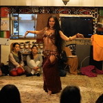 レストラン ザクロ - 2012.12 Nourah（ノーラ）さんのベリーダンス