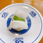 無添 くら寿司 - カレイのエンガワ　110円