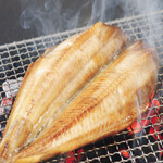 Grilled Hokkai striped Atka mackerel