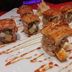 創作Dining Sushi　きくち - 穴子のクリームチーズロール
