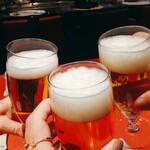 創作Dining Sushi　きくち - ビールでカンパーイ