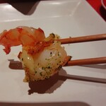 創作Dining Sushi　きくち - プリプリガーリック海老 ペペロンチーノ