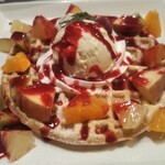 雪詩慕雲 - フルーツワッフル