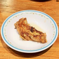 ザ・ガーデンハウス - 餃子・・・ではなくて、車麩のフレンチトースト。 ザ・ガーデンハウス - 餃子・・・ではなくて、車麩のフレンチトースト。