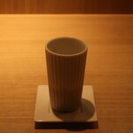 RISTORANTE IL NODO - 渡辺農園の大根 ポタージュ 大根さや 葉