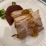 アクアベル - ローストポークも良い感じです。