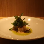 RISTORANTE IL NODO - 渡辺農園 芋煮会 ホタテ ヨモギ 八木下さんの青日向夏