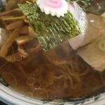 かわにし食堂 - メンマラーメン