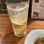 都民酒場魚金 - レモンサワー