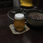 Toyohamasabisueriakudarisenshoppingukona - 蕎麦にはビールです