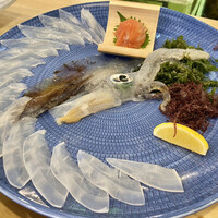 博多料亭 稚加榮 - いか活造り