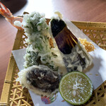 うなぎ割烹山田 - 天ぷら