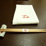 人形町今半 - ナプキンとお箸